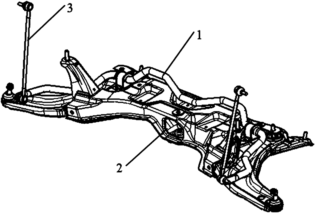 A detachable car stabilizer bar