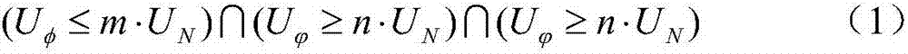 Fault phase selection method for isolated neutral system