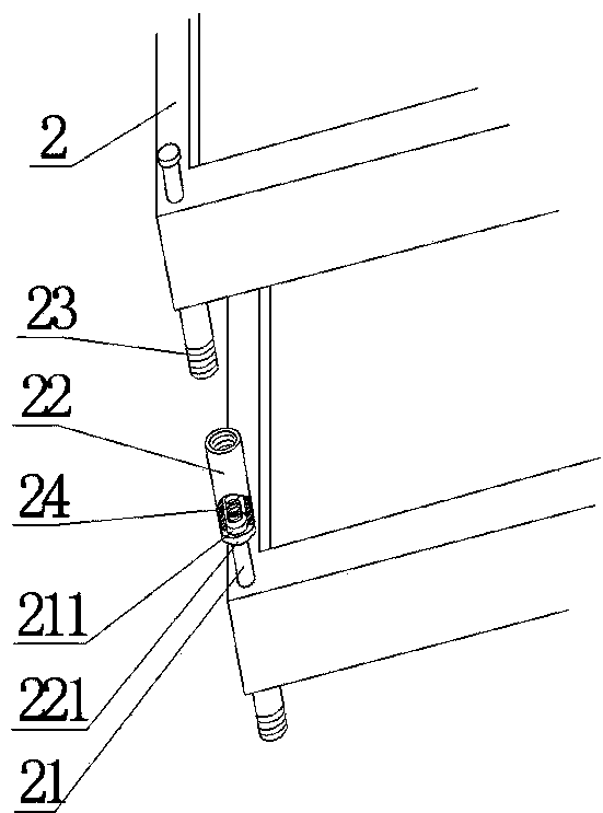 Telescopic strawberry packing and transporting box