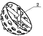 Acetabular bone file with rotating shaft positioning function