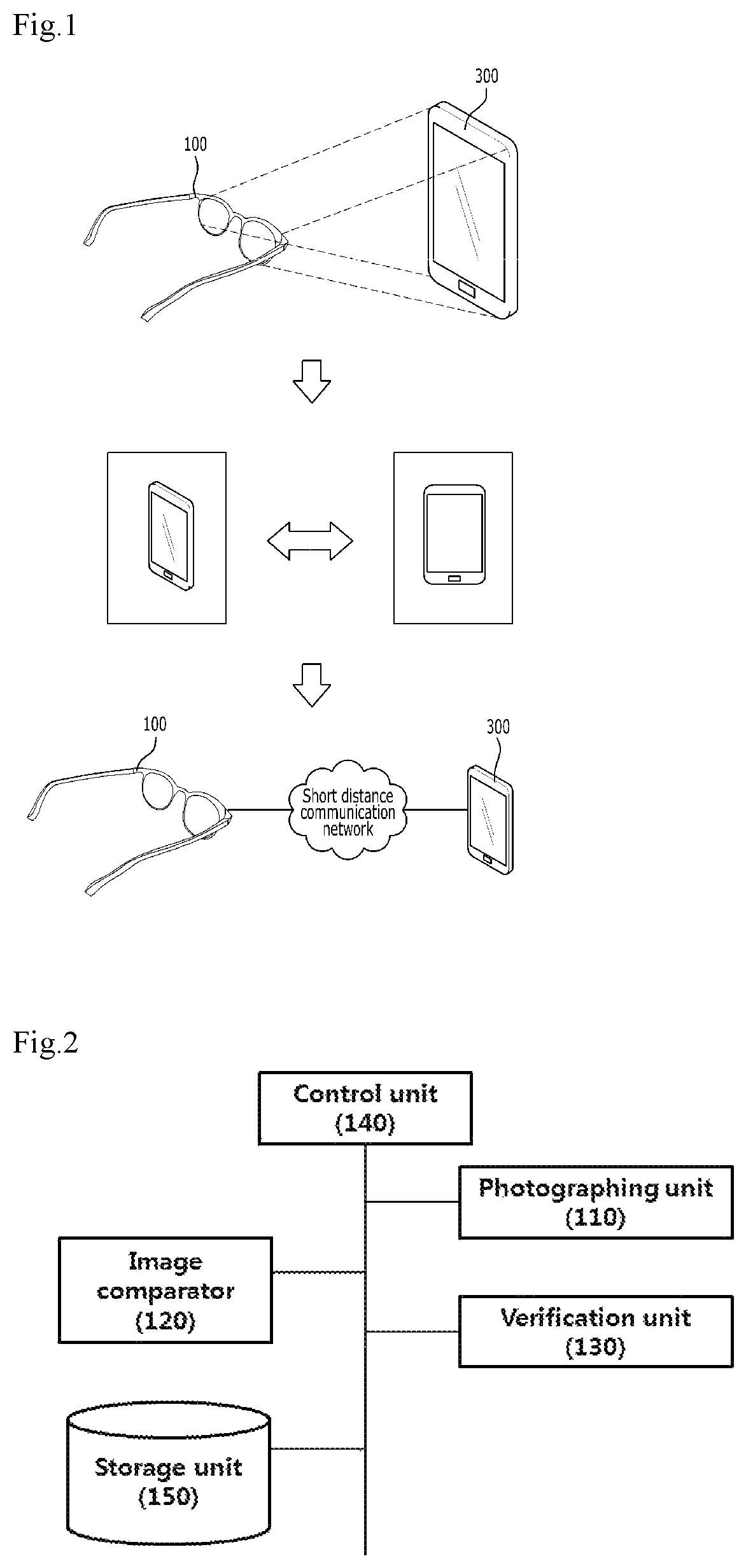 Method of authenticating device using photographed image and system therefor