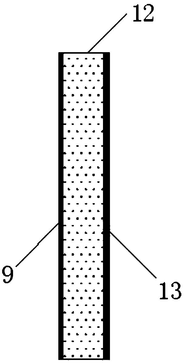 Sensor for testing deformation degree of mining coal seam floor