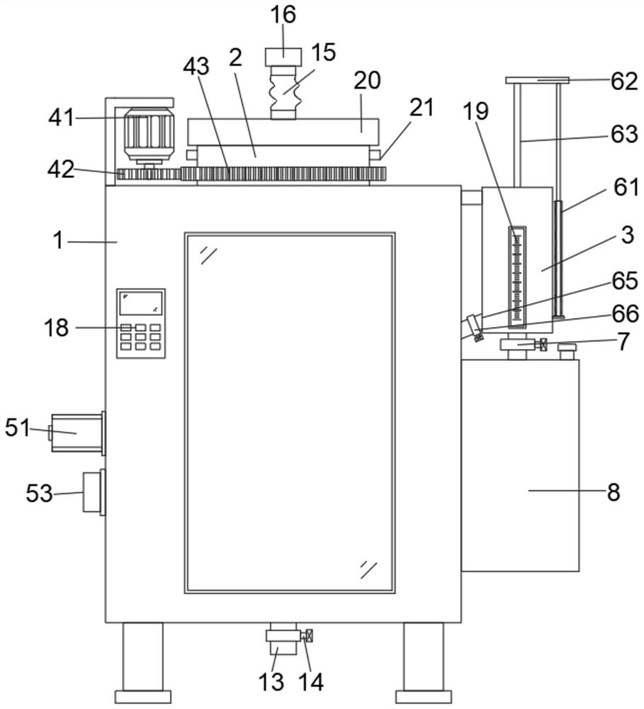 Cleaning liquid recovery device for pickling processing and use method of cleaning liquid recovery device