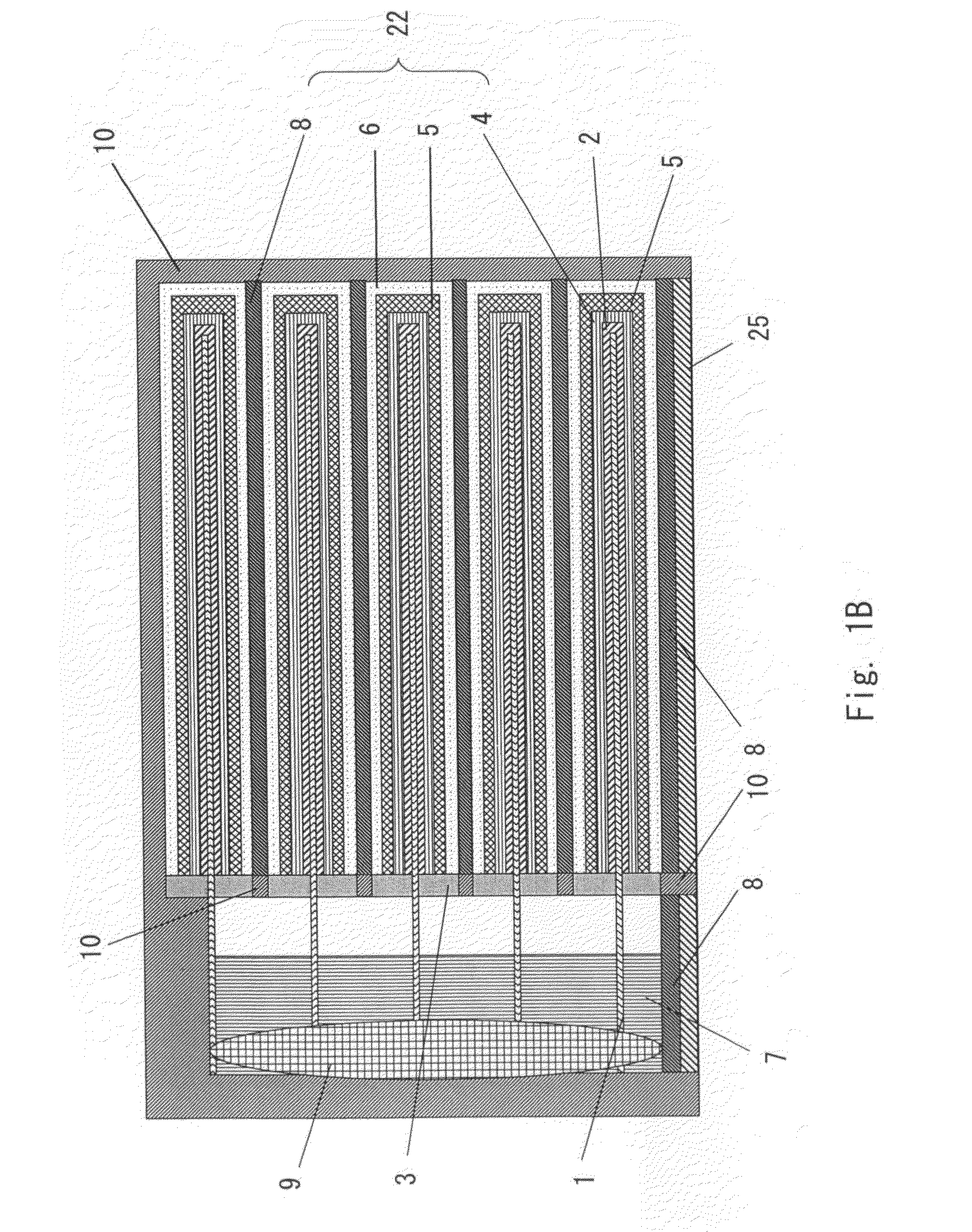 Stacked solid electrolytic capacitor