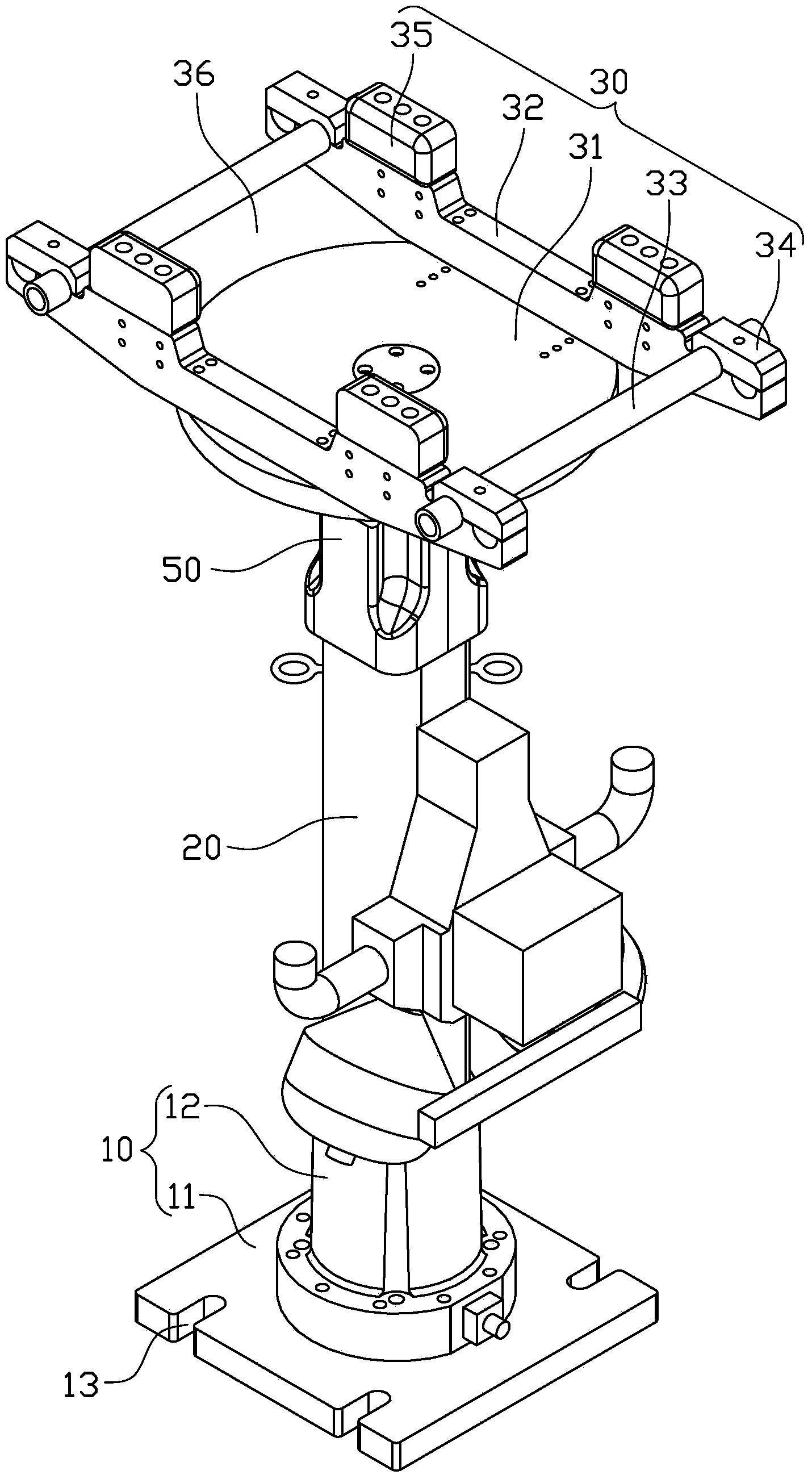 Road simulator stand