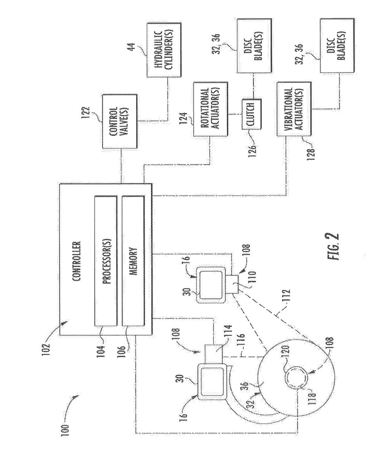 System and method for reducing soil and crop residue accumulation relative to ground-engaging tools of a tillage implement