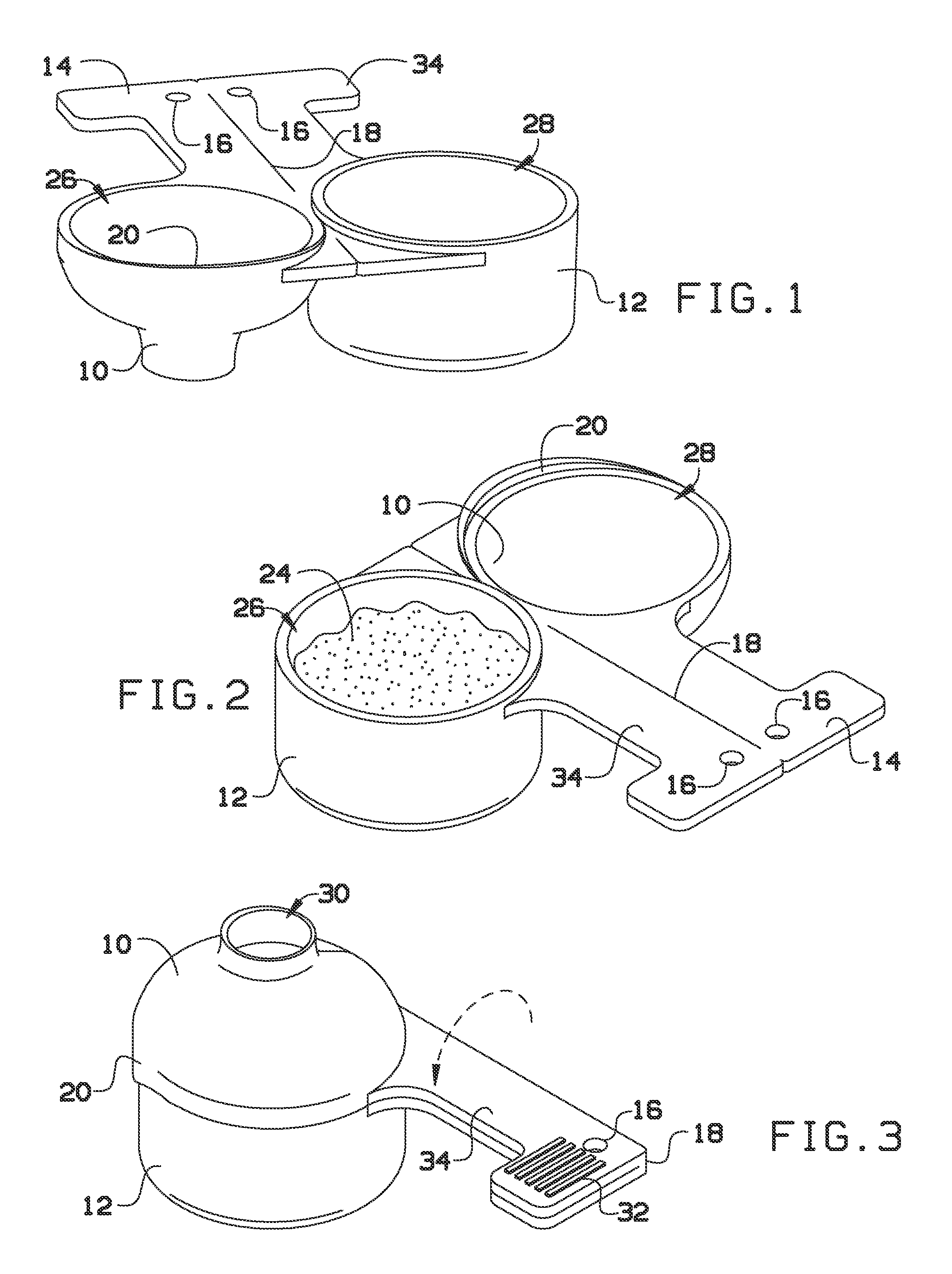 Utensil with scoop and funnel for transferring ingredients