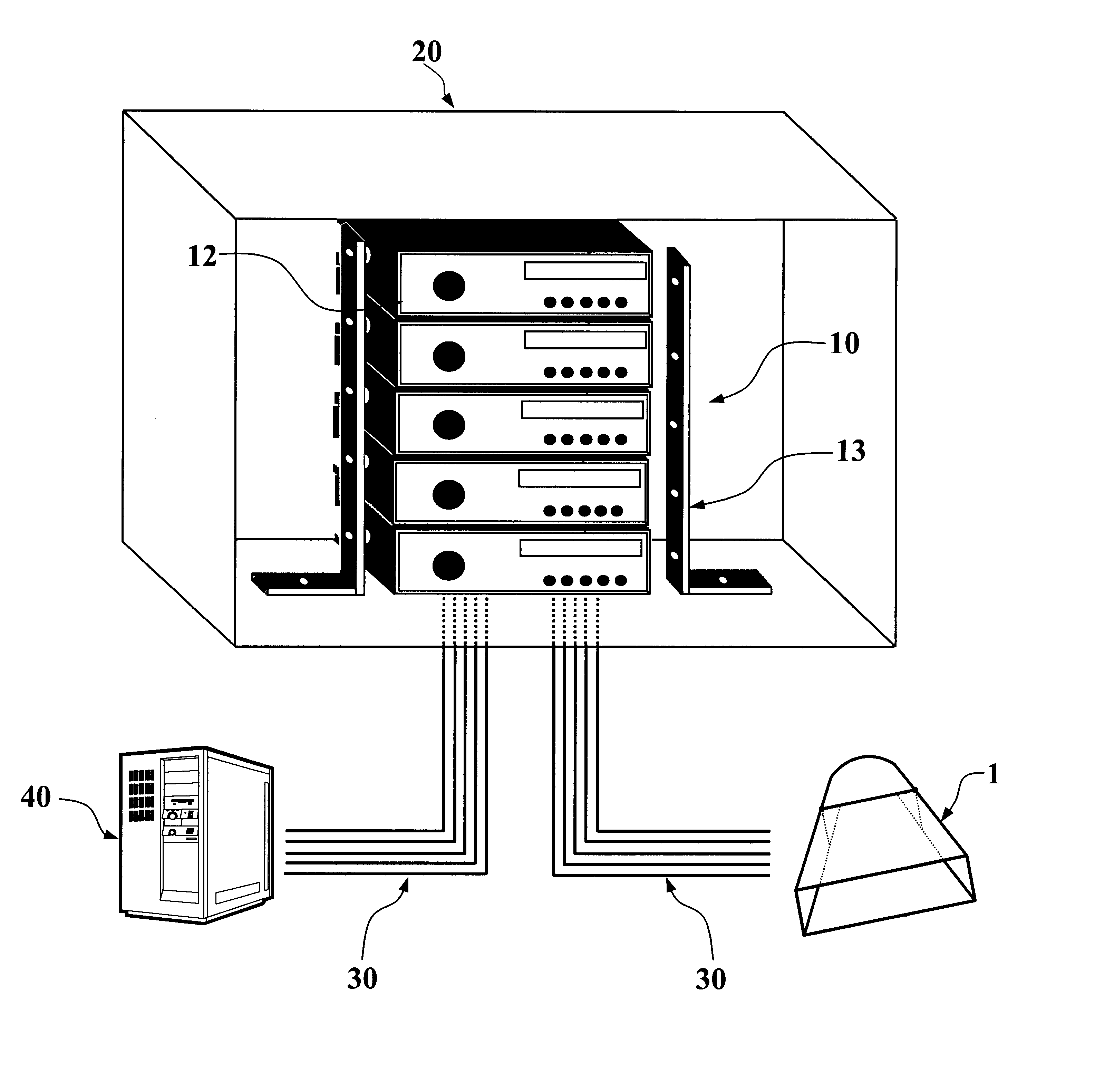 RF shielding design for wireless high-speed internet access system