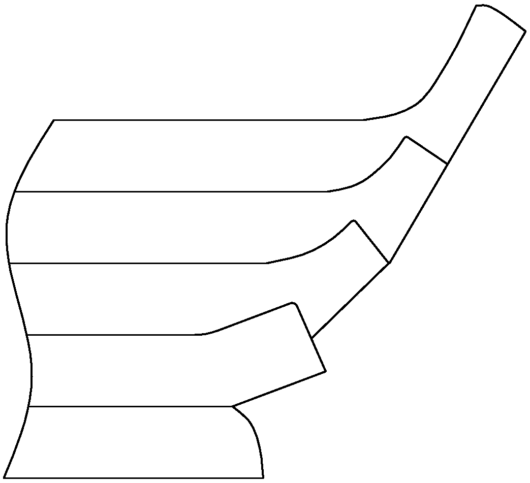 Method for optimizing metal parts of SLM formed overhanging structure