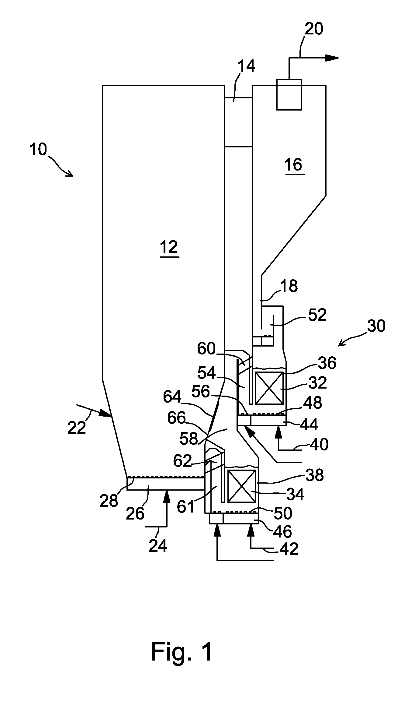 Fluidized Bed Heat Exchanger for a Circulating Fluidized Bed Boiler and a Circulating Fluidized Bed Boiler with a Fluidized Bed Heat Exchanger