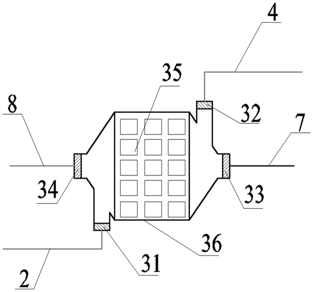 Asphalt flue gas concentration device, system and method