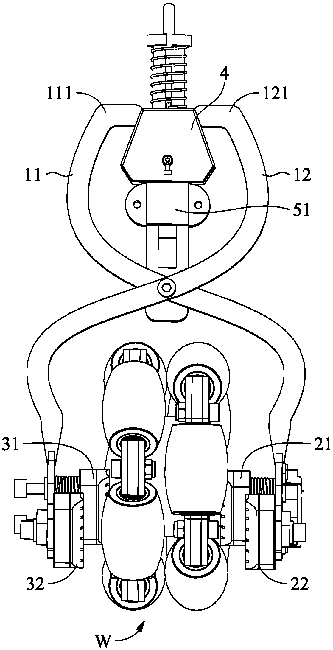 Moveable carrier and brake module thereof