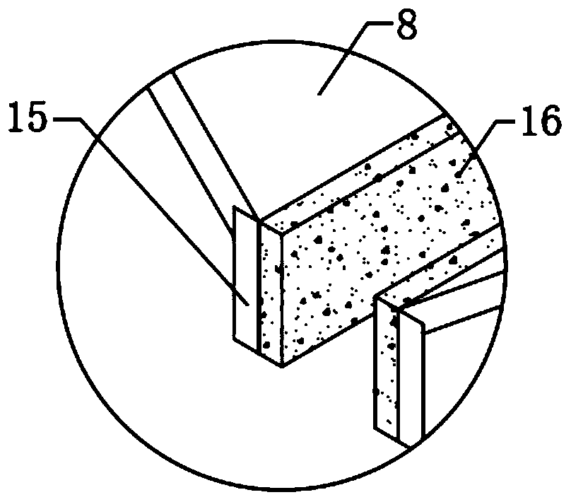 Groove body wire arrangement device for bus duct processing and using method of device