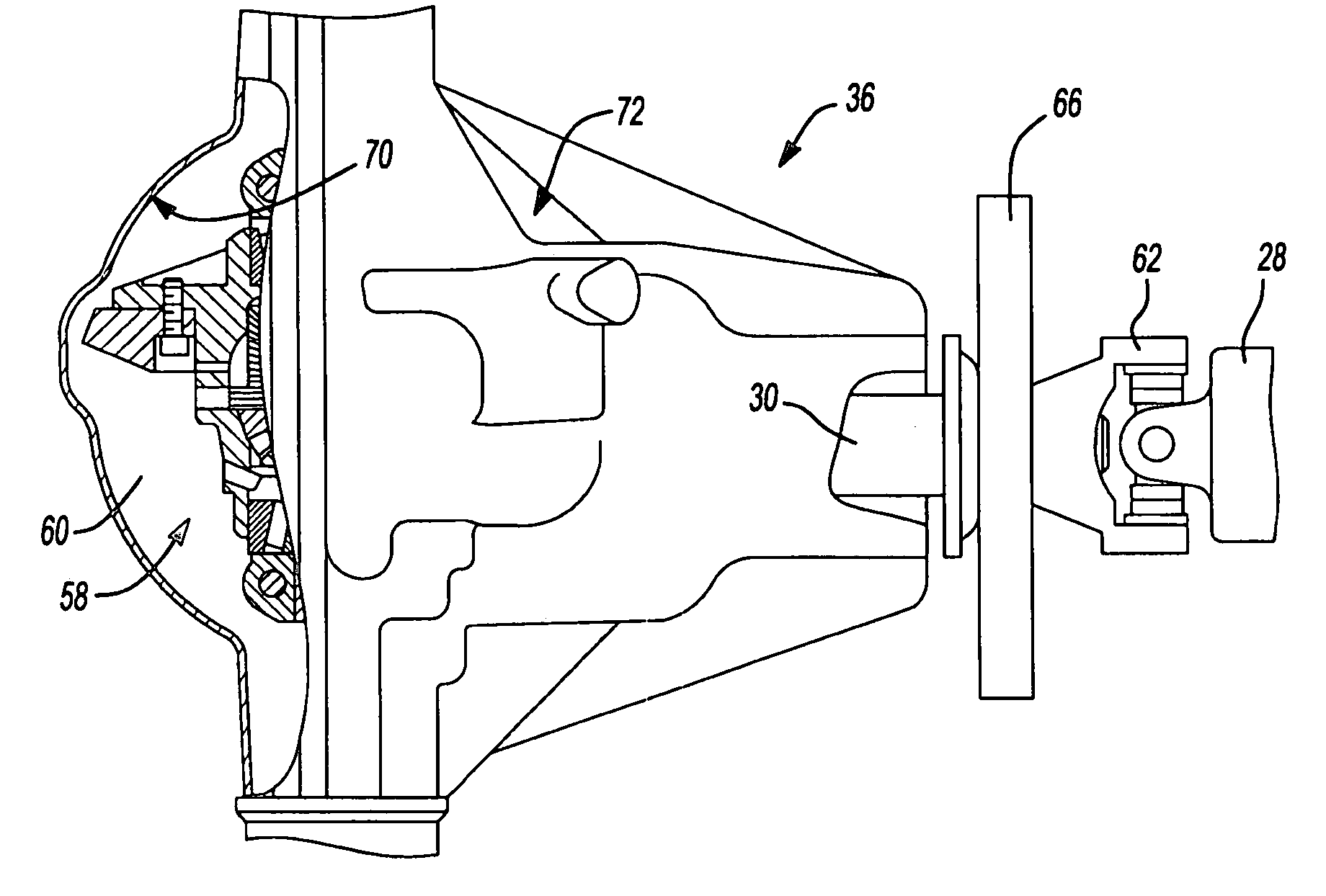 Axle assembly with cooling pump