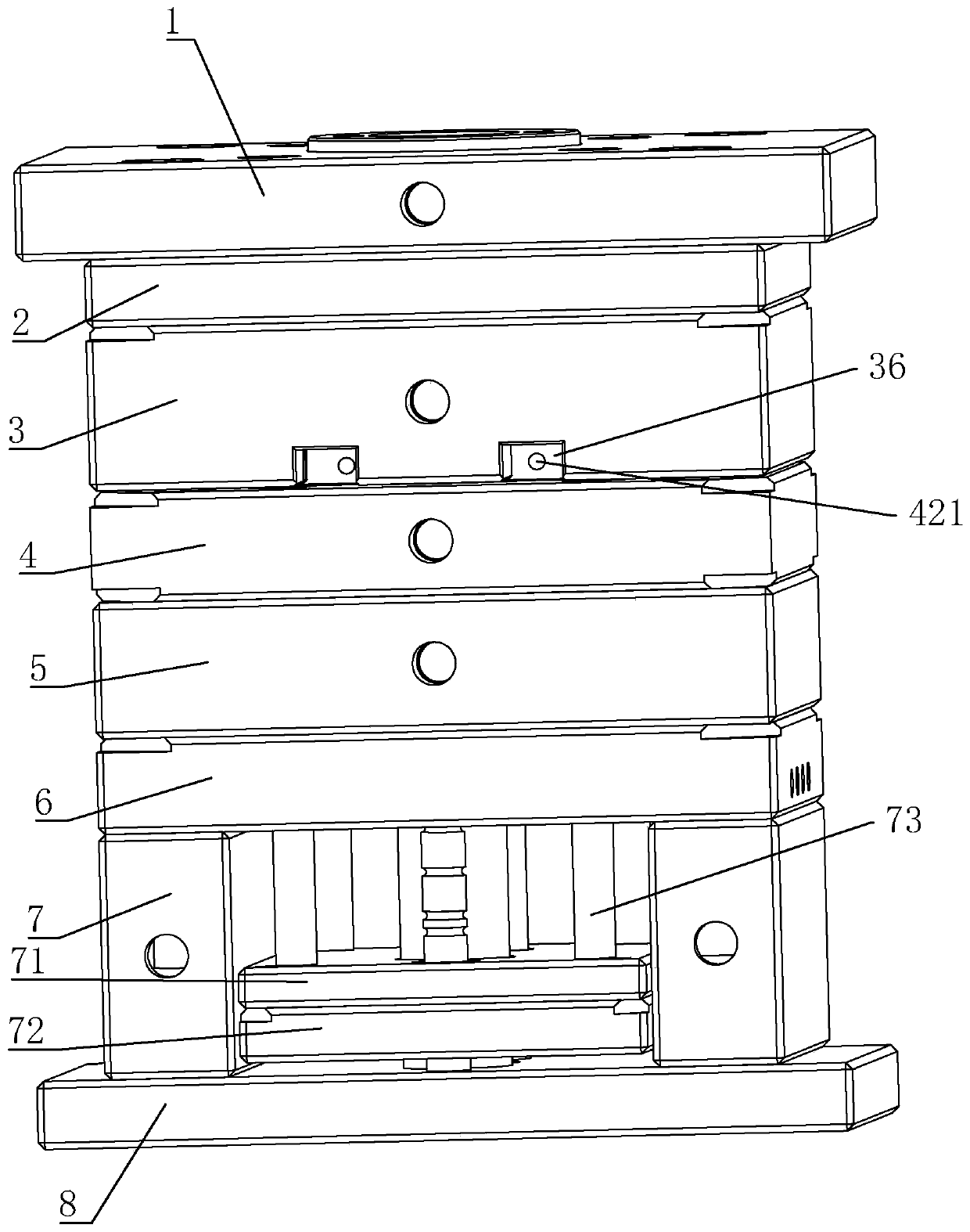 Single Cup Injection Mold