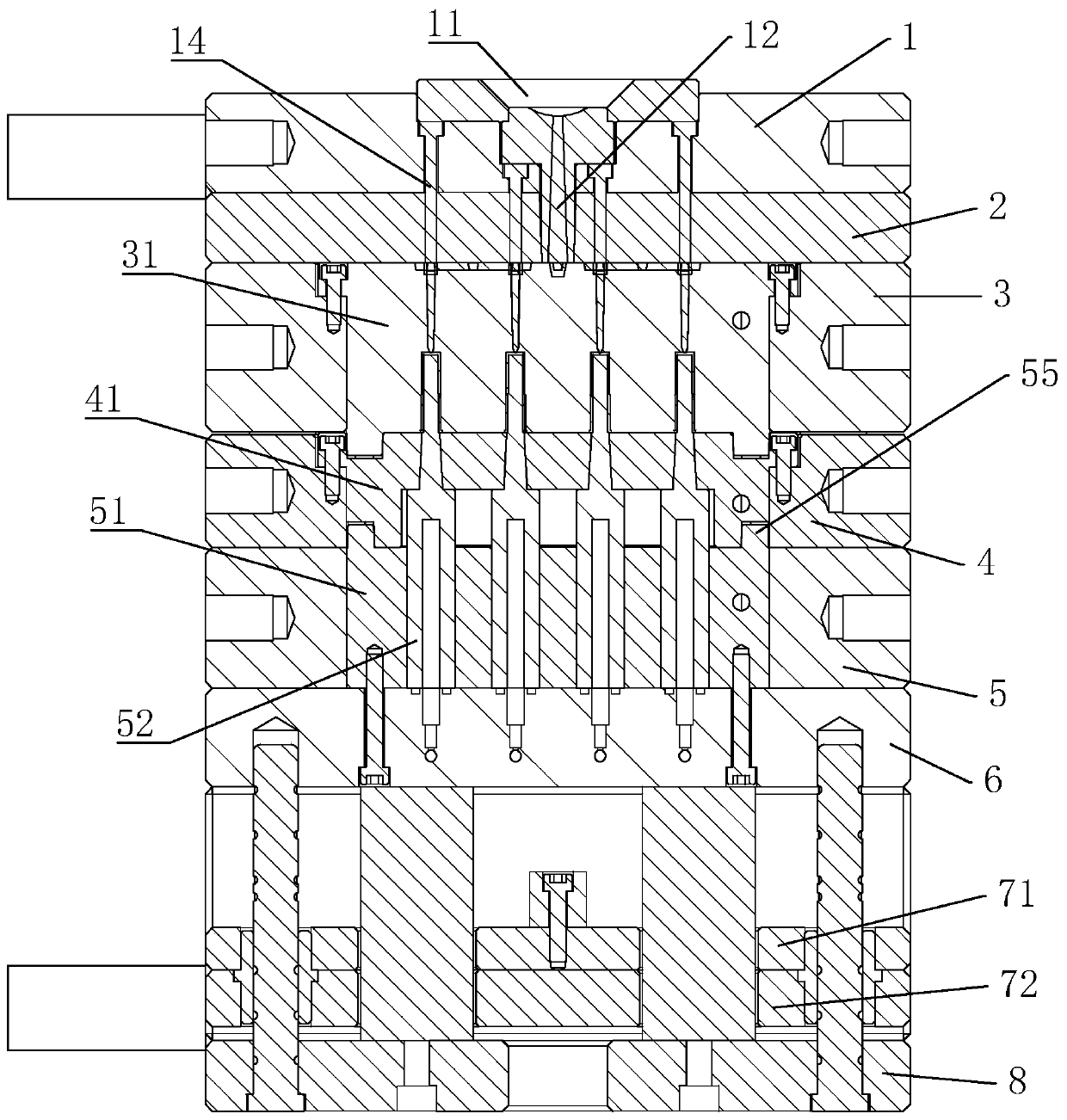 Single Cup Injection Mold