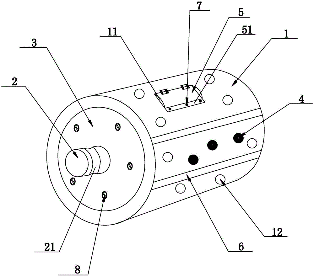 Rotary cylinder of a pet toy