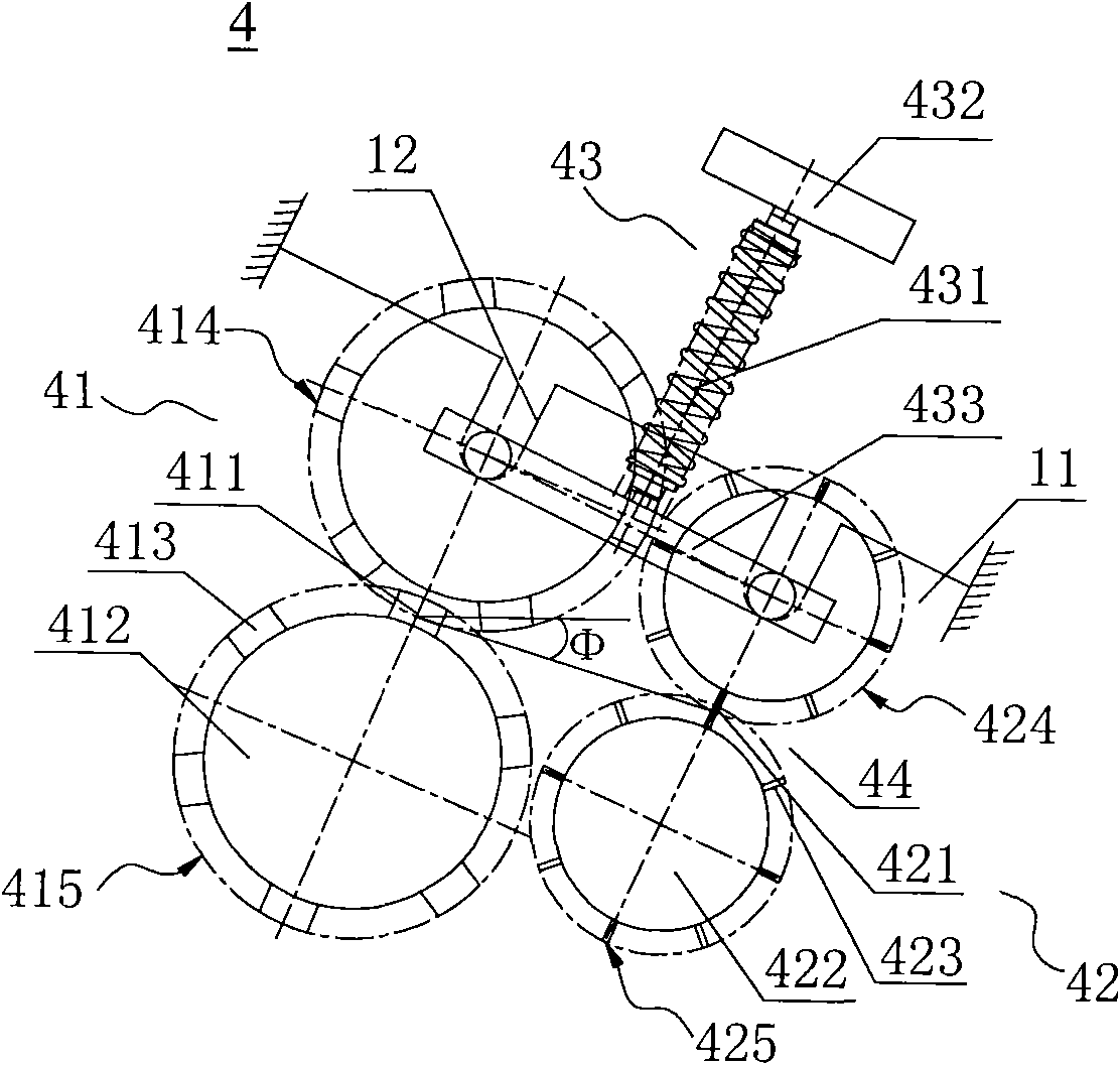 Suspended cornstalk harvesting device