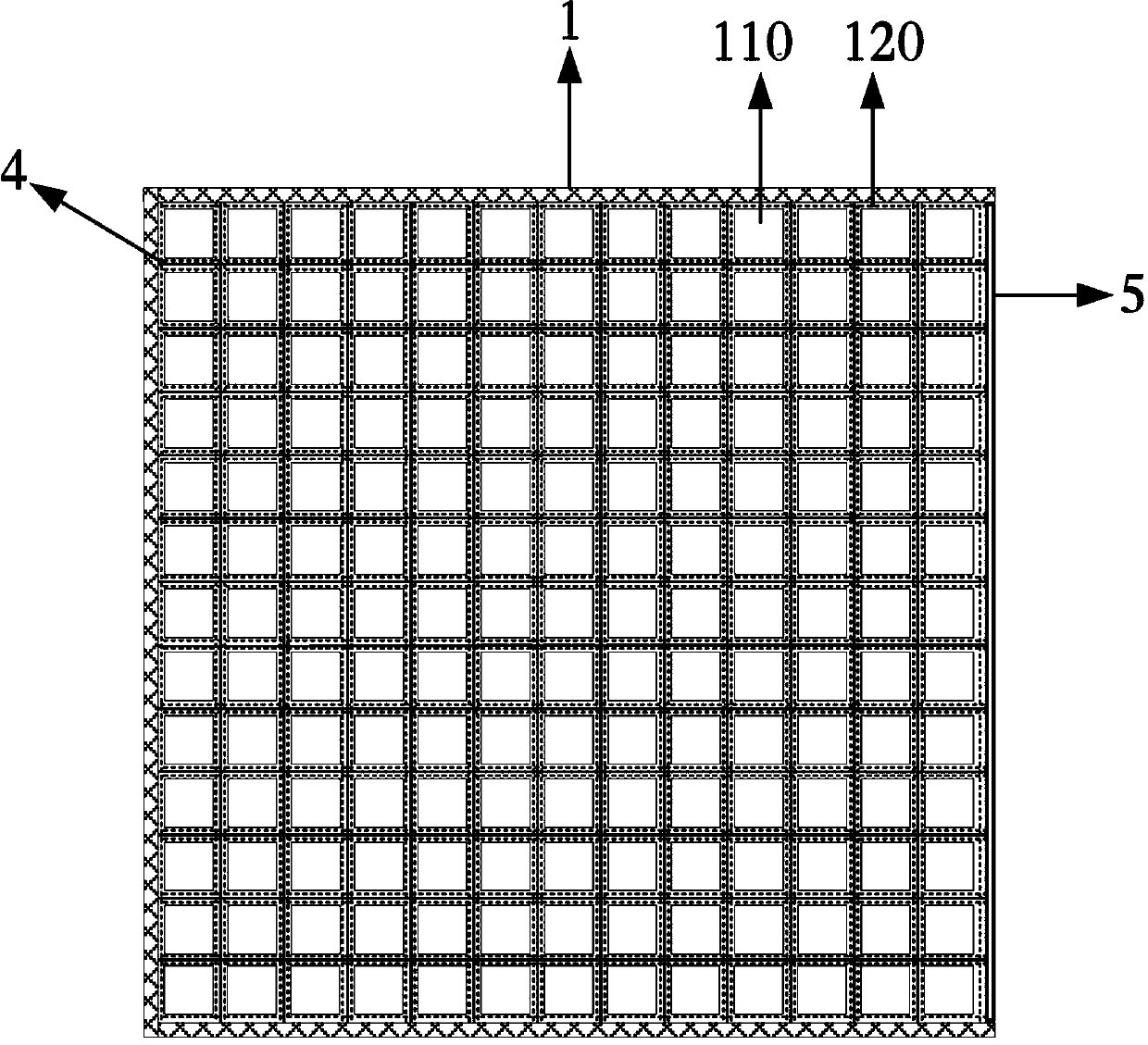 Dual-state functional material radiation sensing device and assembling method thereof