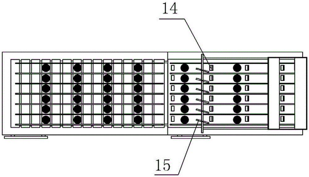 Multi-channel conveying device and method suitable for small-scale agricultural product intelligent sorting machine