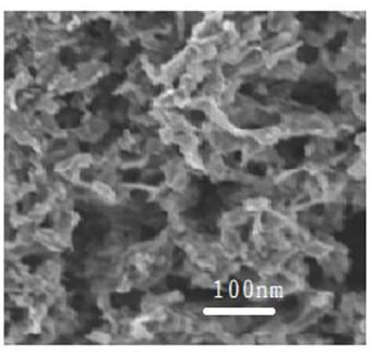 A kind of method that the photocatalytic material containing indium phosphide doped modified tio2 catalytically degrades antibiotic waste water