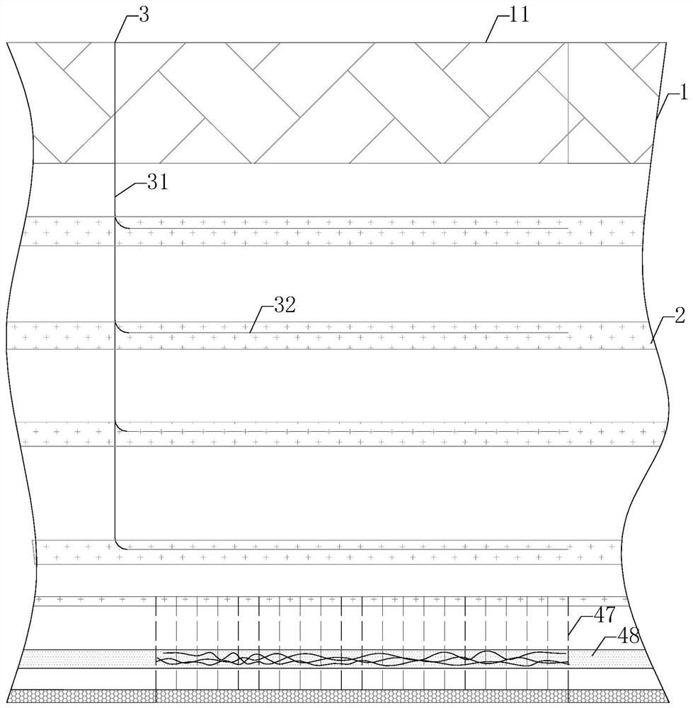 Load migration impact mine pressure prevention and control method for ground fracturing thick and hard rock stratum