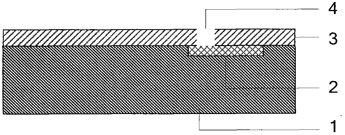 Monolithic integrated SiC MEMS (Micro-Electro-Mechanical Systems) pressure sensor and production method thereof