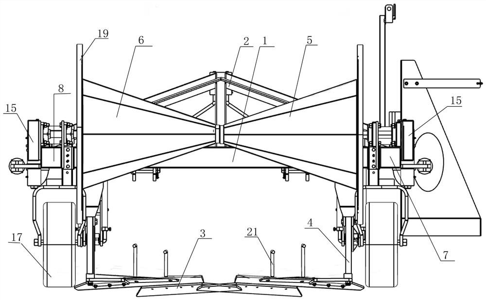 Mulching film recycling machine