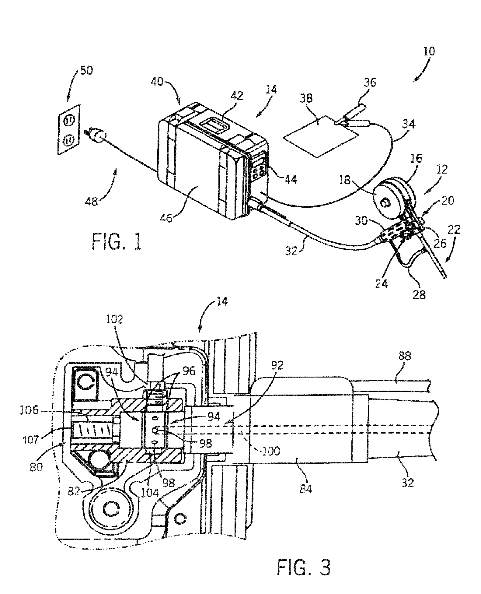 Spool gun having unitary shielding gas and weld power connector