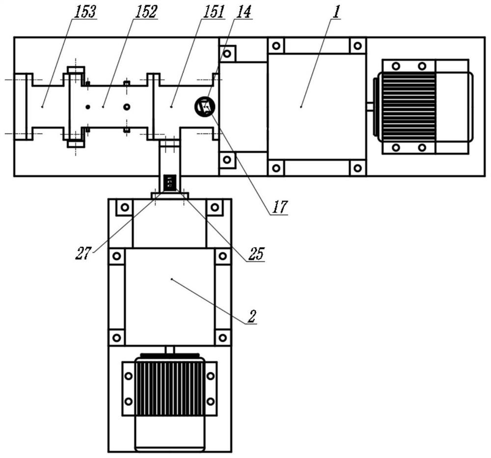 Rubber mixing and extruding device