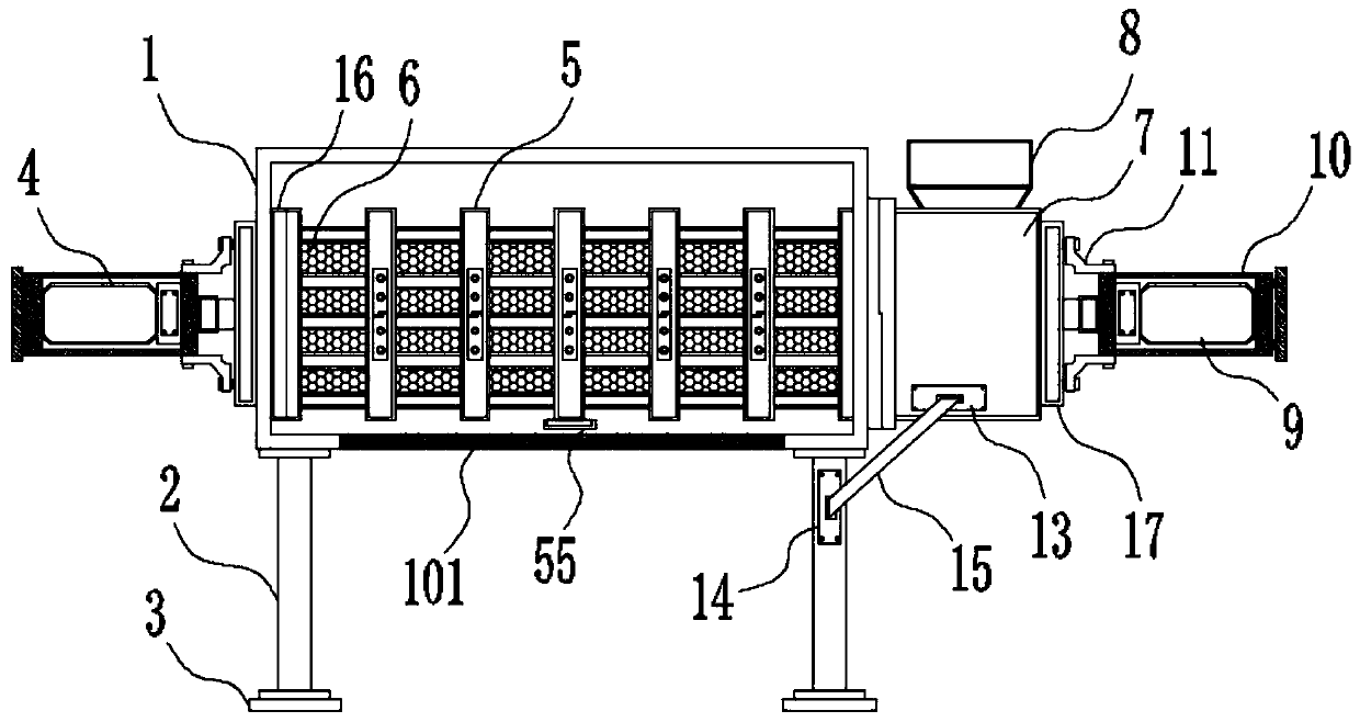 Raw material screening device for 3D printing consumable production