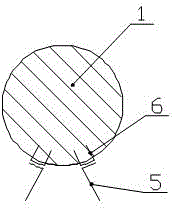 Construction method of tube-jet combined pile supporting underground wall structure