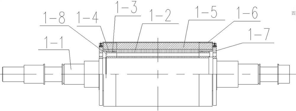 Box-type high-speed asynchronous motor