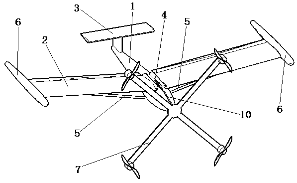 A vertical take-off and landing aircraft