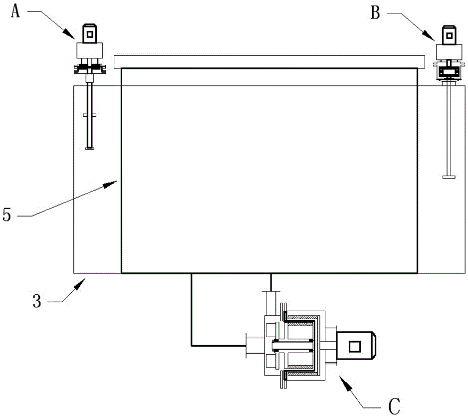 Magnetic disk stirring pulse, sine wave gear disk pulse and magnetic drum pulse type electrolysis impurity removing tank