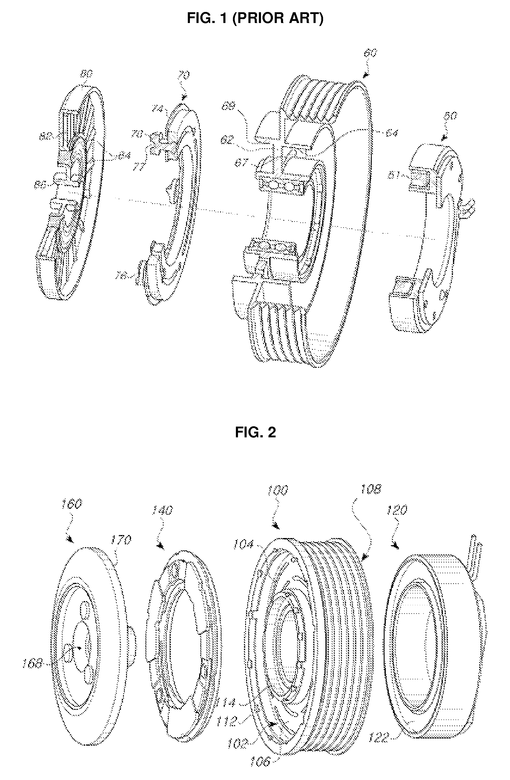 Power transmission device for a water pump