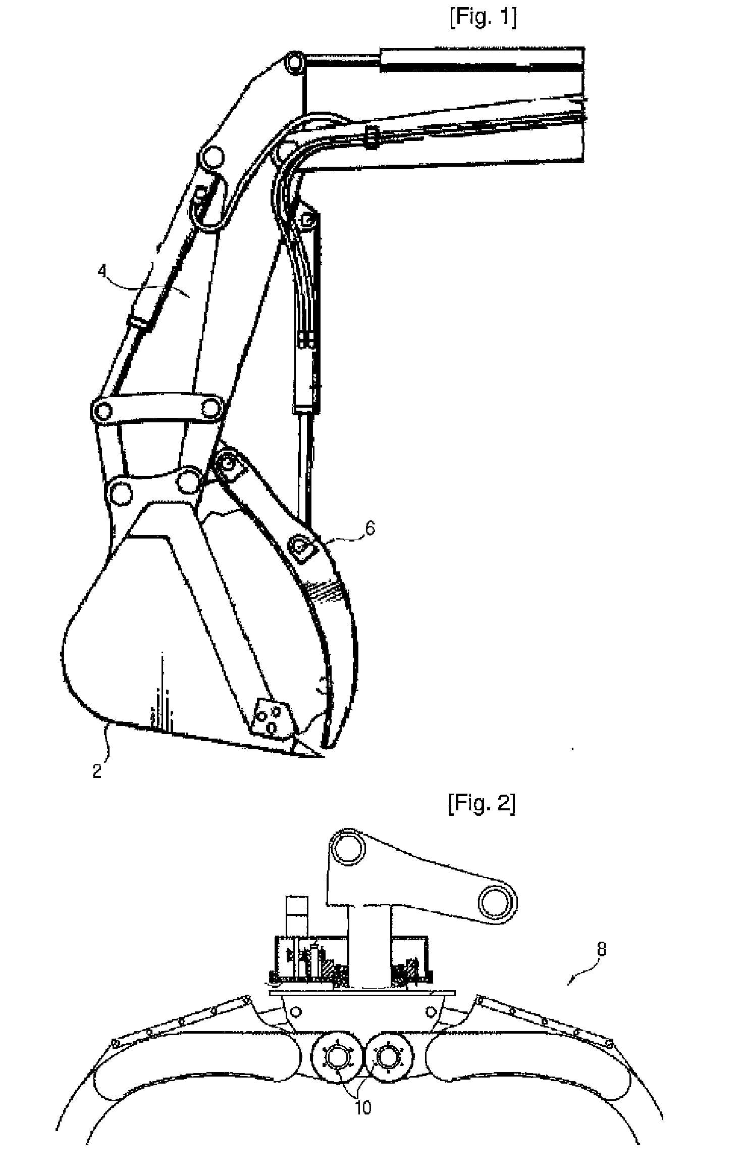 Bucket assembly for excavator