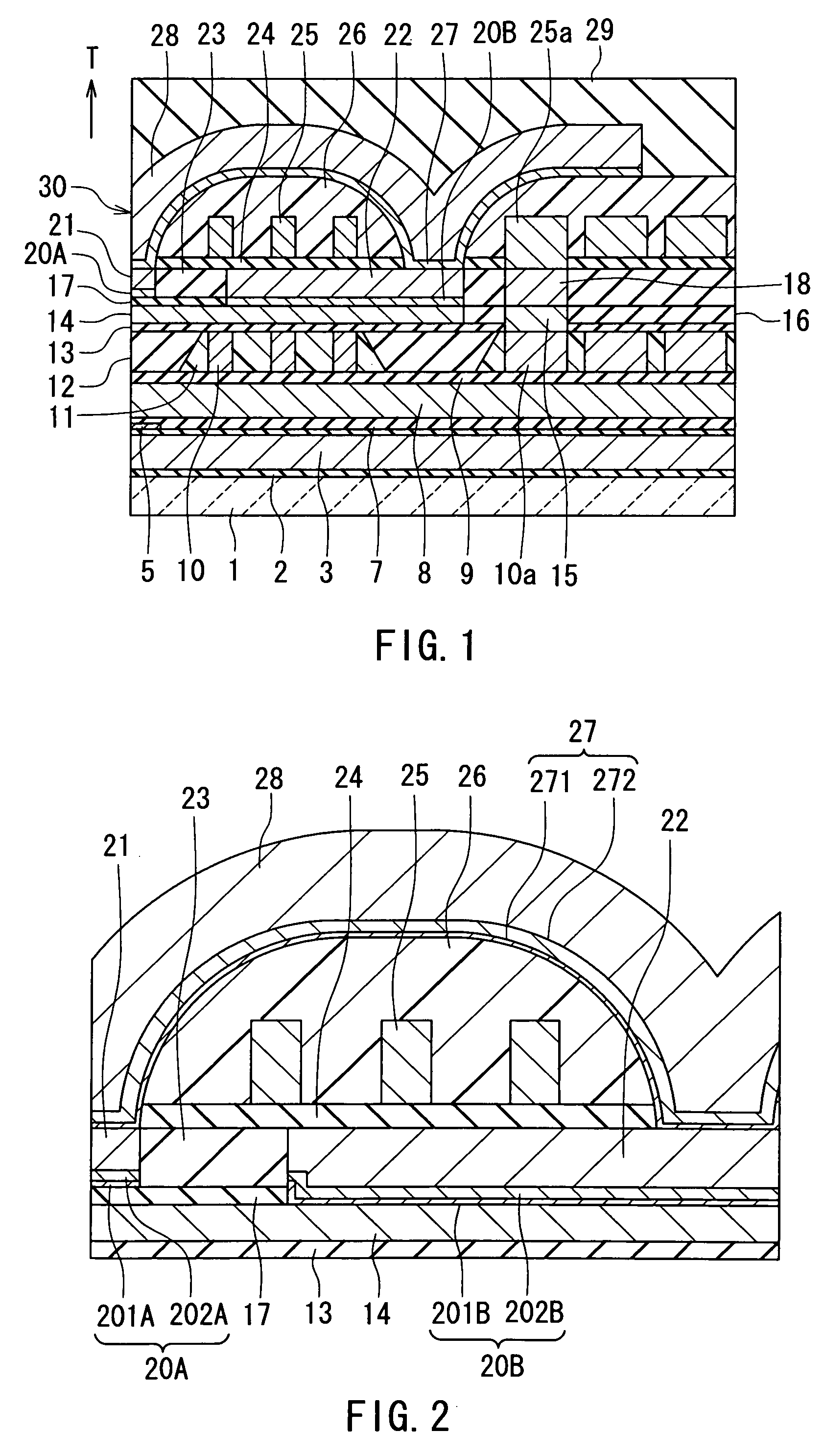 Magnetic structure including two ferromagnetically coupled magnetic layers and method of manufacturing same