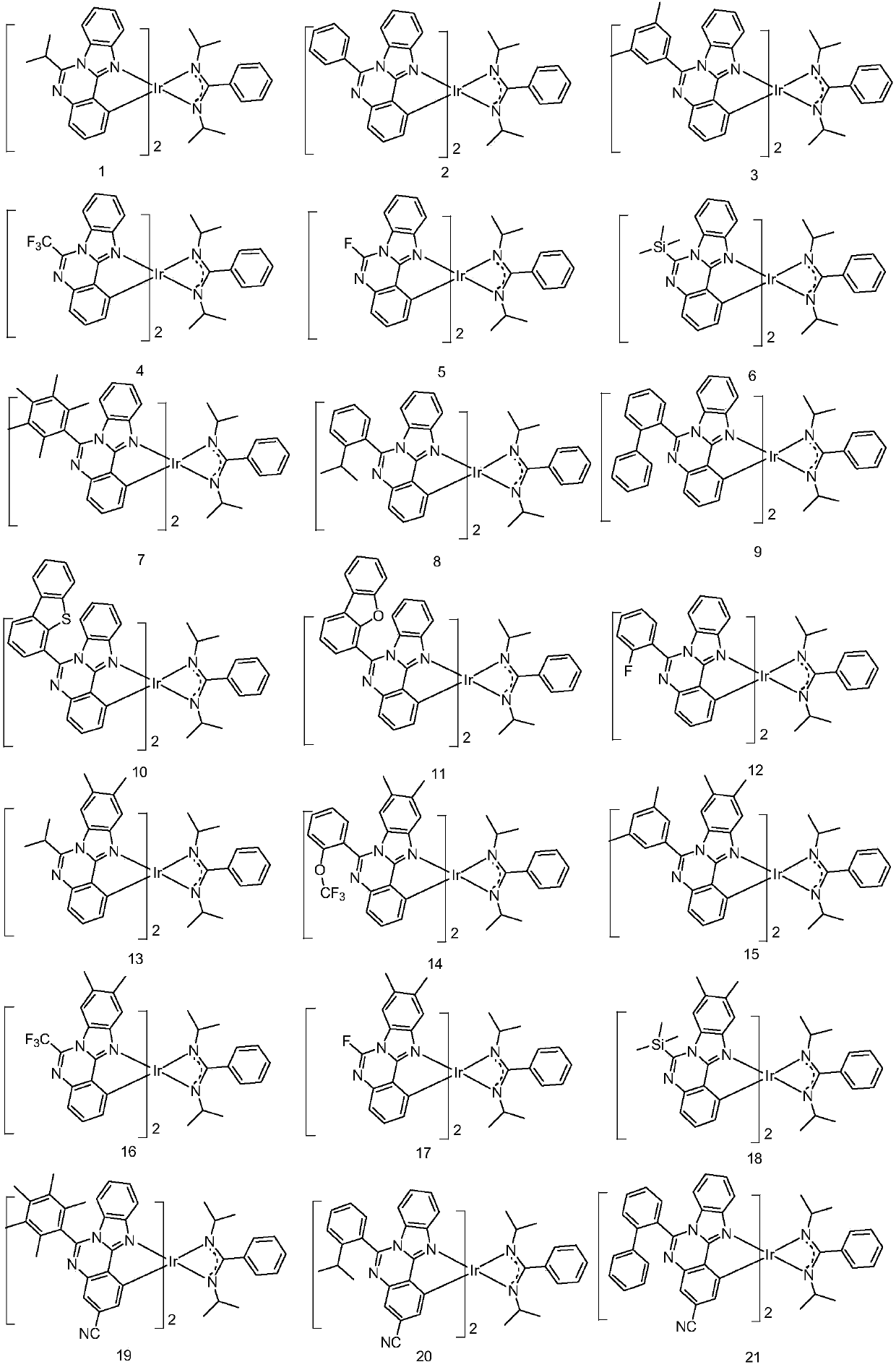 Metal organic complex and organic light-emitting device thereof