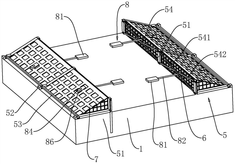 A rural cement road subgrade reinforcement structure