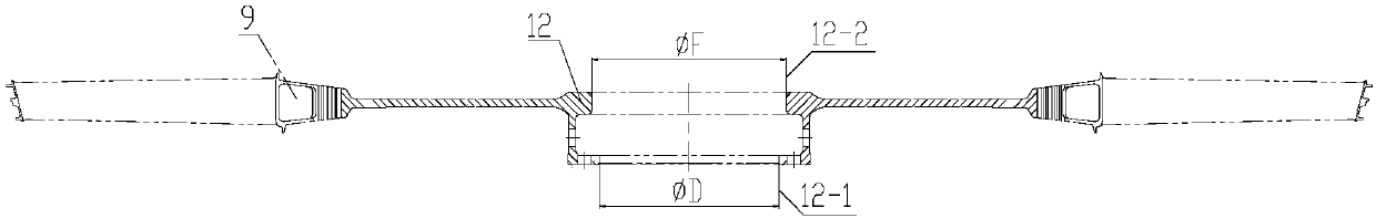 Integral engine turbine blade mounting and dismounting device and method