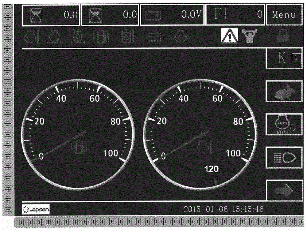 Engineering machinery hourmeter locking algorithm