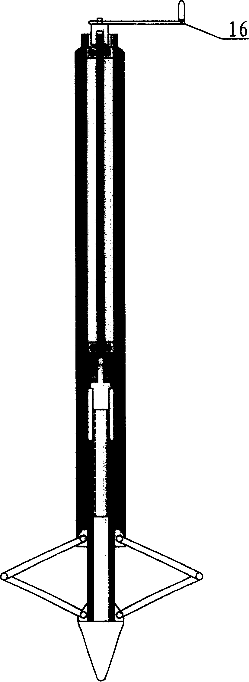 Apparatus of anchoring capable of repeating use and its construction method