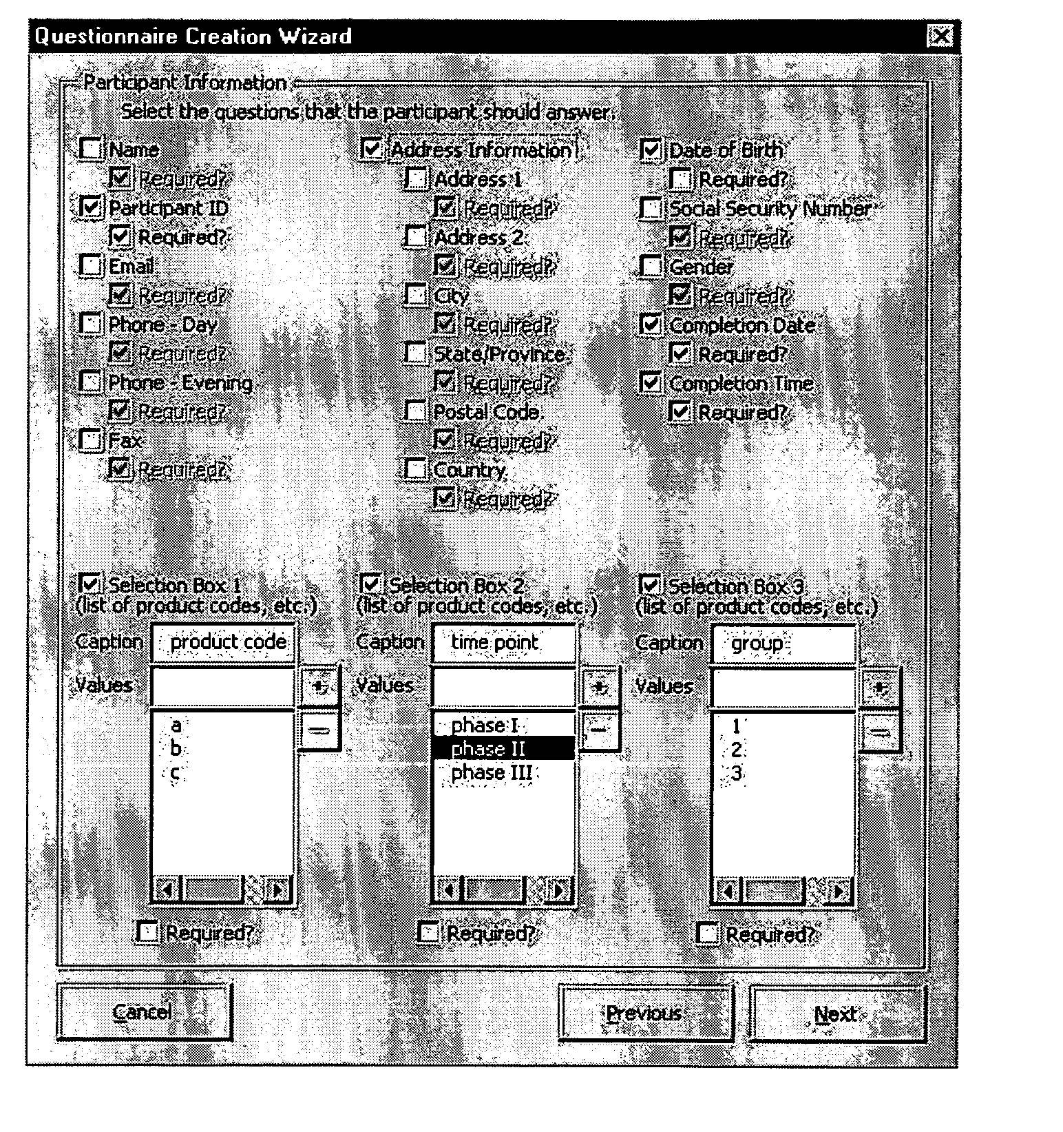 Method of Collecting data from one or multiple respondents using spreadsheet based tool with programmed wizard utility deployed by direct activation