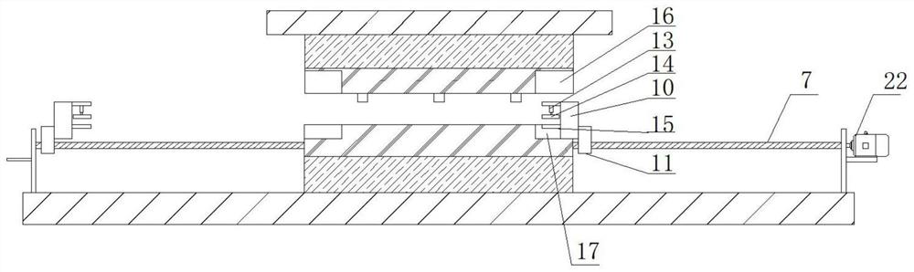 Molding processing device for wiring terminal of electronic component