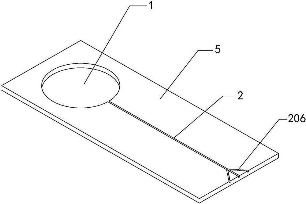 Membrane material-based micro-fluidic chip