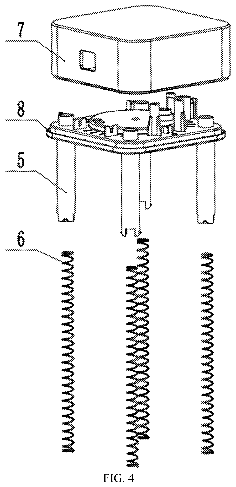 Machine for manufacturing a coffee capsule