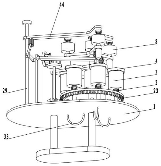 An air tightness detection device for filter element production