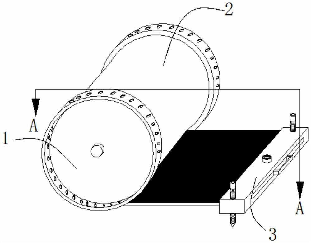 A water-saving device for uniform watering of concrete