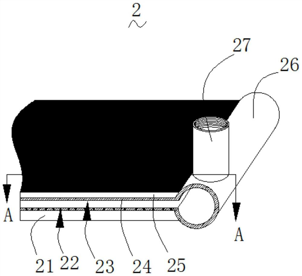 A water-saving device for uniform watering of concrete